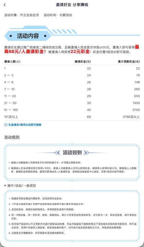开云体育邀请说明